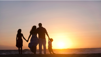 family-sunset
