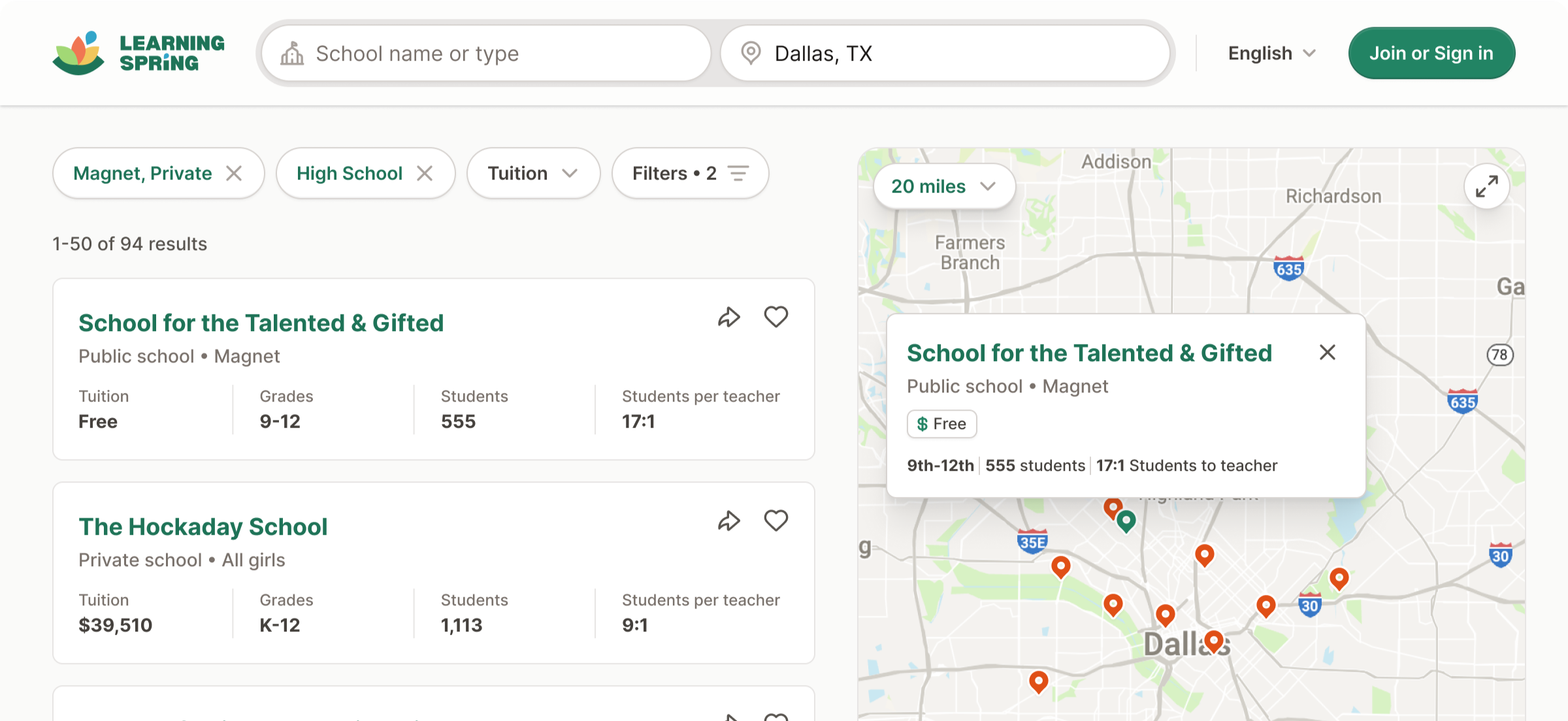 Dashboard mockup showing application interface